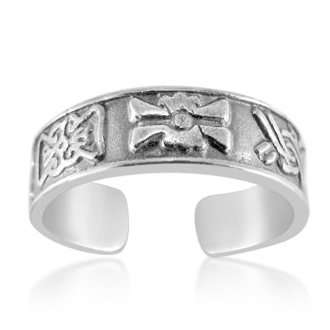 TR-2500 Bows and Knots Toe Ring | Teeda