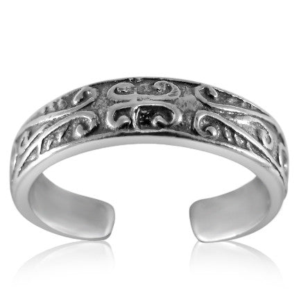 TR-2600 Pattern Toe Ring | Teeda