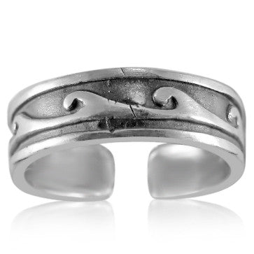 TR-2720 Waves Toe Ring | Teeda