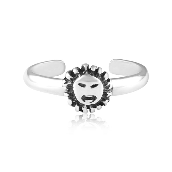 TR-3053 Sun Toe Ring | Teeda