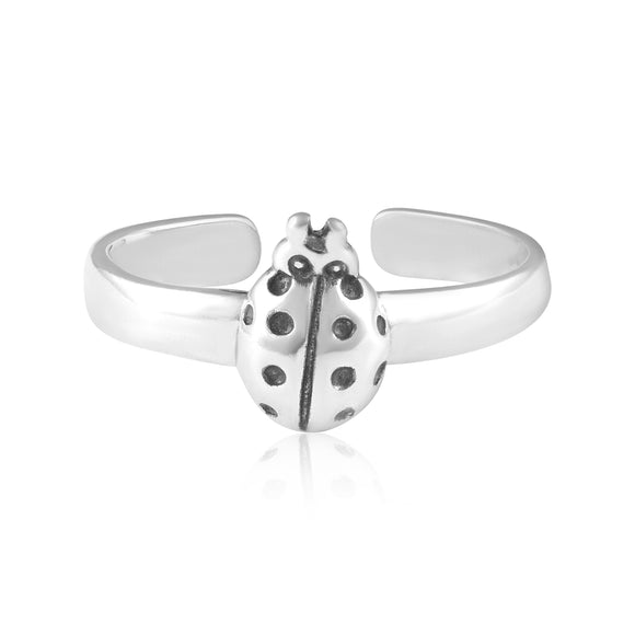 TR-3069 Ladybug Toe Ring | Teeda