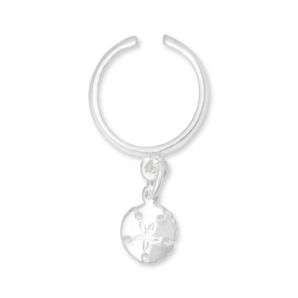 TRC-1010 Sand Dollar Charm Toe Ring | Teeda