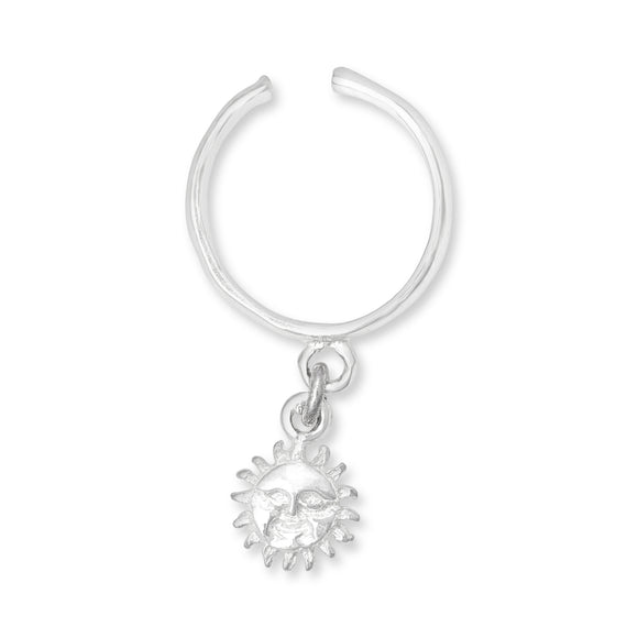 TRC-1020 Smiling Sun Charm Toe Ring | Teeda