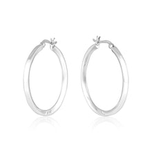 EHS-9012 Round Snap Hoop Earrings | Teeda