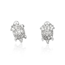 EZ-1093 Cubic Zirconia Turtle Earrings | Teeda