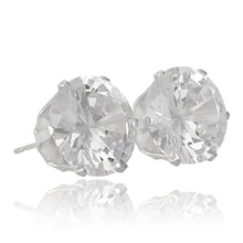 EZ-2010 Round CZ Stud Earrings 2.5mm | Teeda