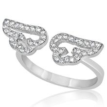 RZ-1661 Angel Wings CZ Ring | Teeda