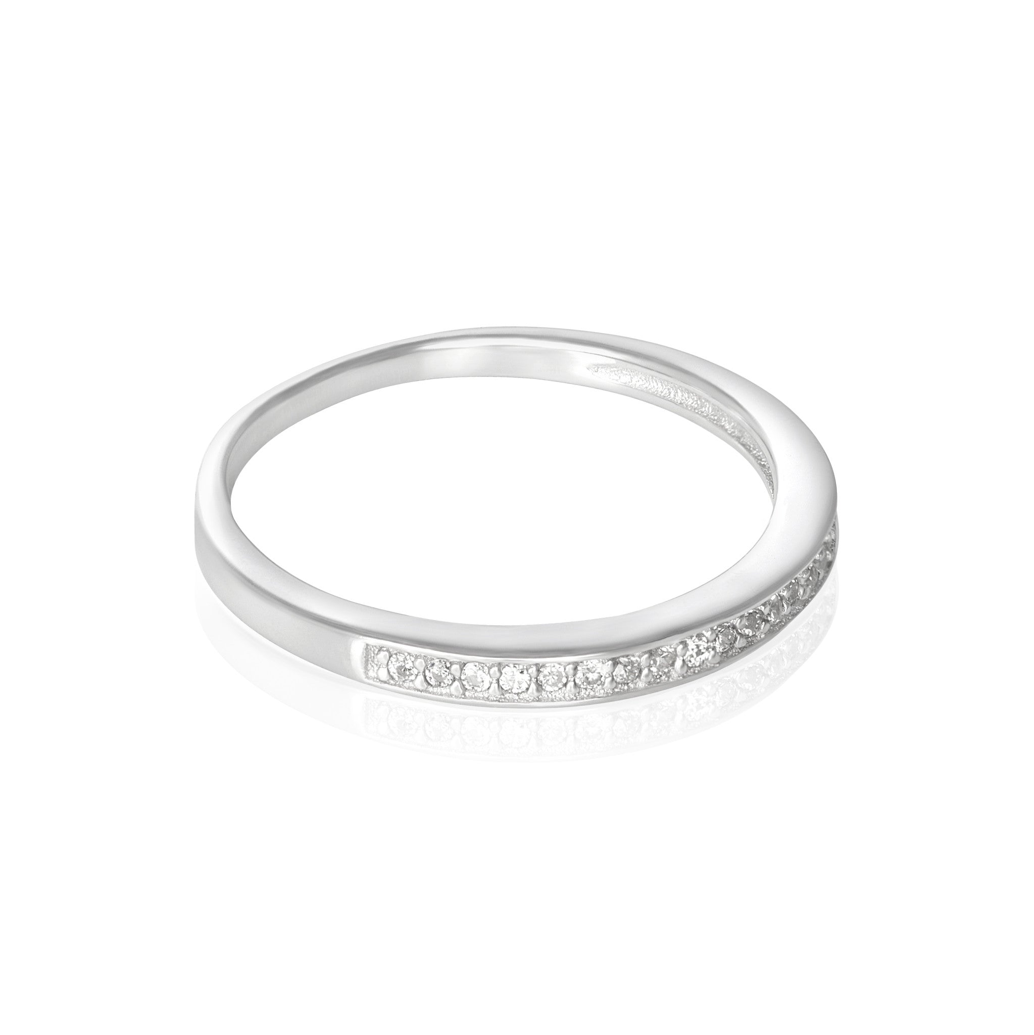 RZ-3006 Cubic Zirconia Band Ring | Teeda
