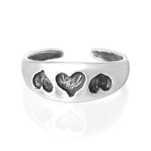 TR-1020 Hearts Toe Ring | Teeda