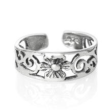 TR-1620 Flower Toe Ring | Teeda