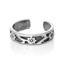 TR-1640 Flower Toe Ring | Teeda