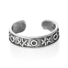 TR-1810 Xs and Os Toe Ring | Teeda